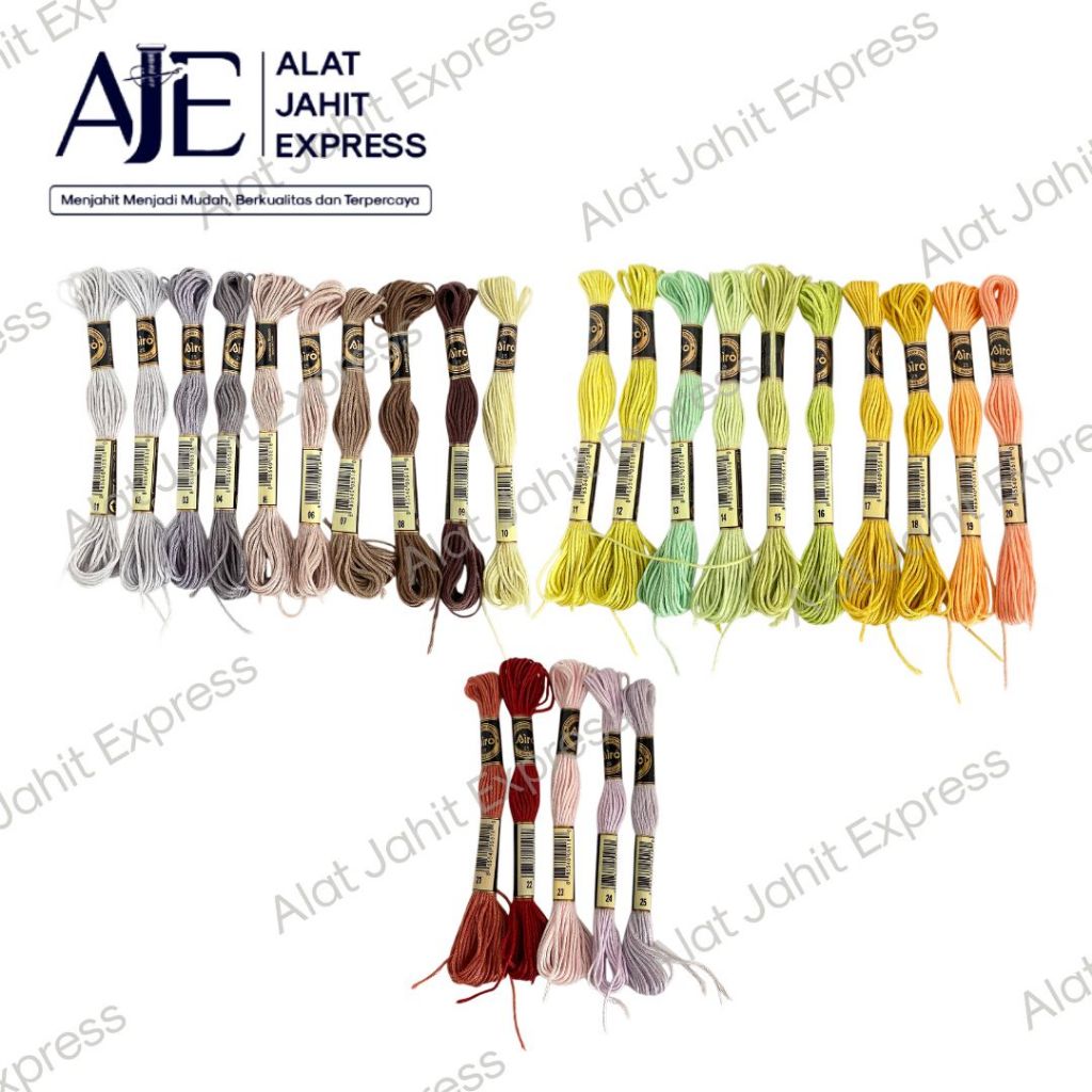 Benang Sulam Airo Part 1