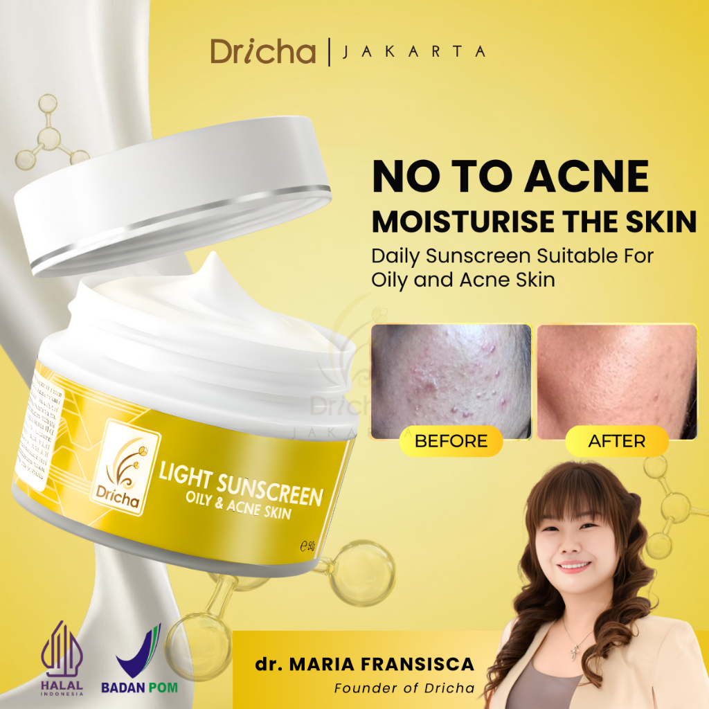 LIGHT SUNSCREEN DRICHA (OILY&ACNE SKIN)