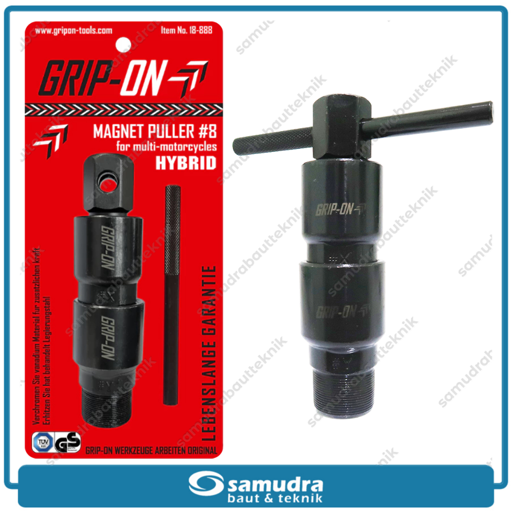 Treker Motor GRIP ON No. 8 Magnet Puller Multifungsi Hybrid Serbaguna