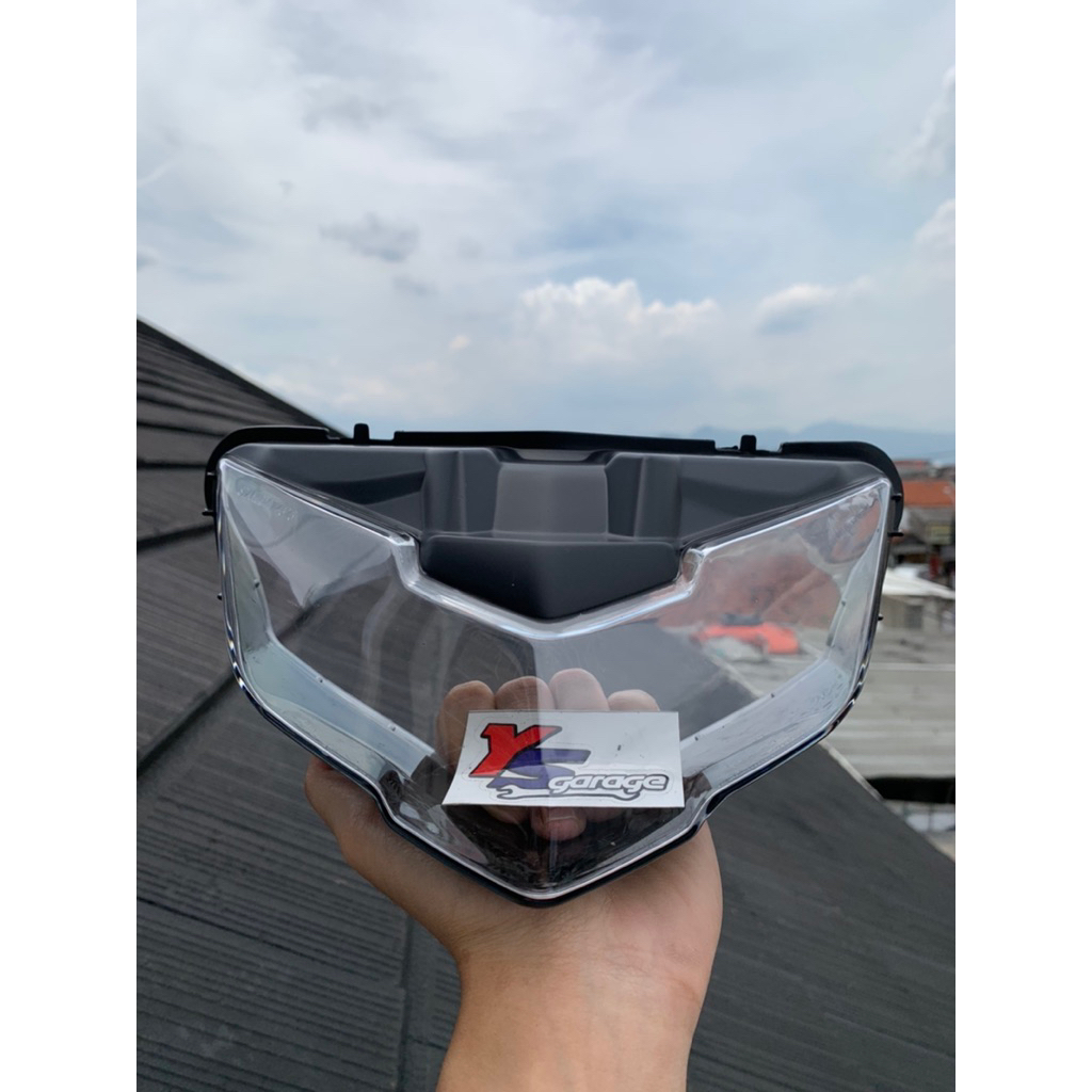 Mika Kaca Lampu Depan Yamaha Mx King 150 V2 Original Stanley