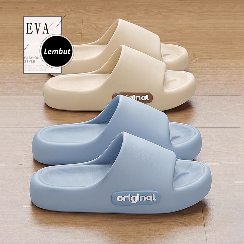 Pria Wanita Anti Slip Empuk Nyaman Cocok Untuk Sandal Ruangan Tahan Lama Dan Anti Bau