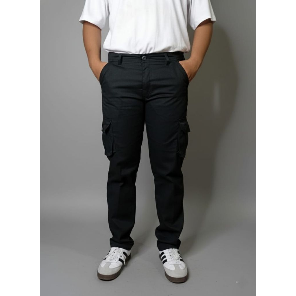 celana cargo panjang pria/celana cargo american drill
