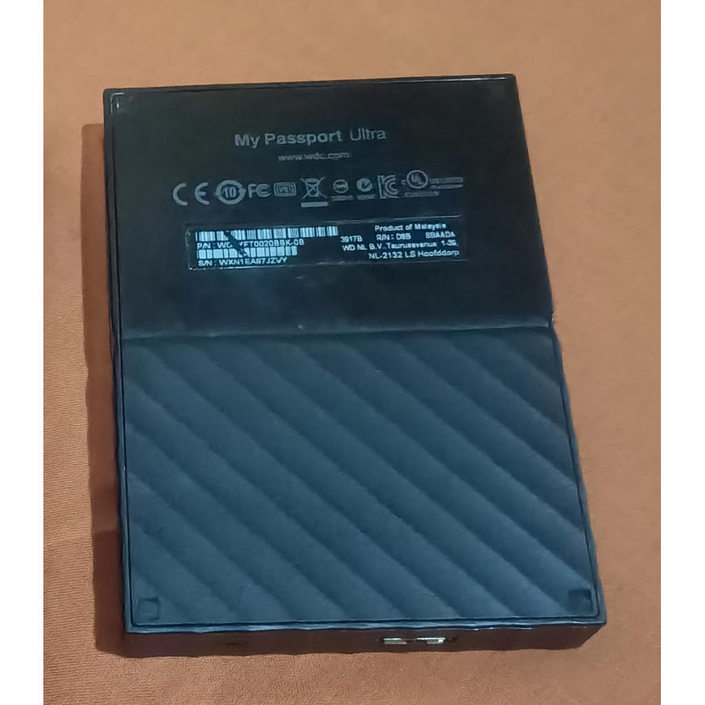 WD My passport ultra 2tb