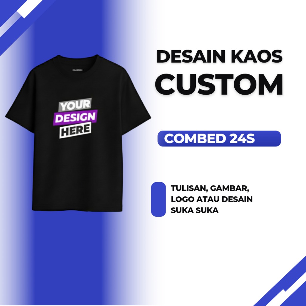Desain kaos custom kaos turing, keluarga, kaos event, kaos alumni, kaos komunitas