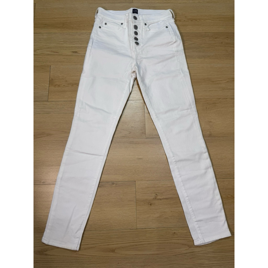 GAP True Skinny White Putih Jeans