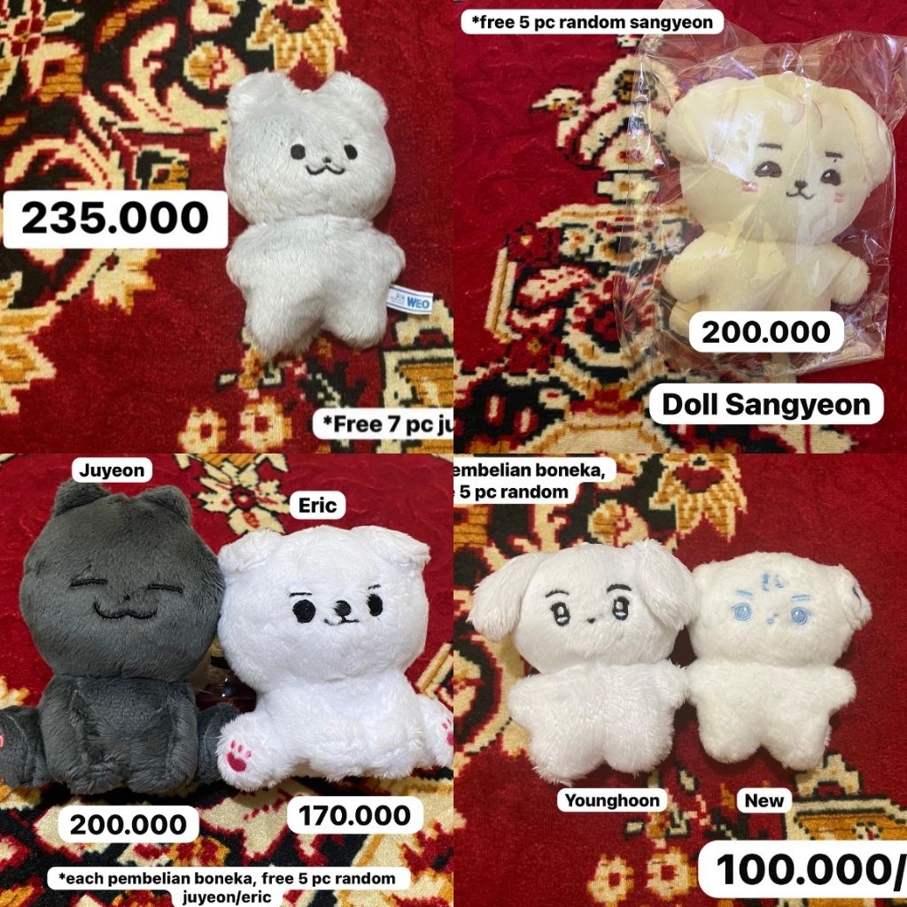 Doll The Boyz Sangyeon Juyeon Younghoon New Eric Jjyunyang Jyunyang Etti Sohn Ppogeui