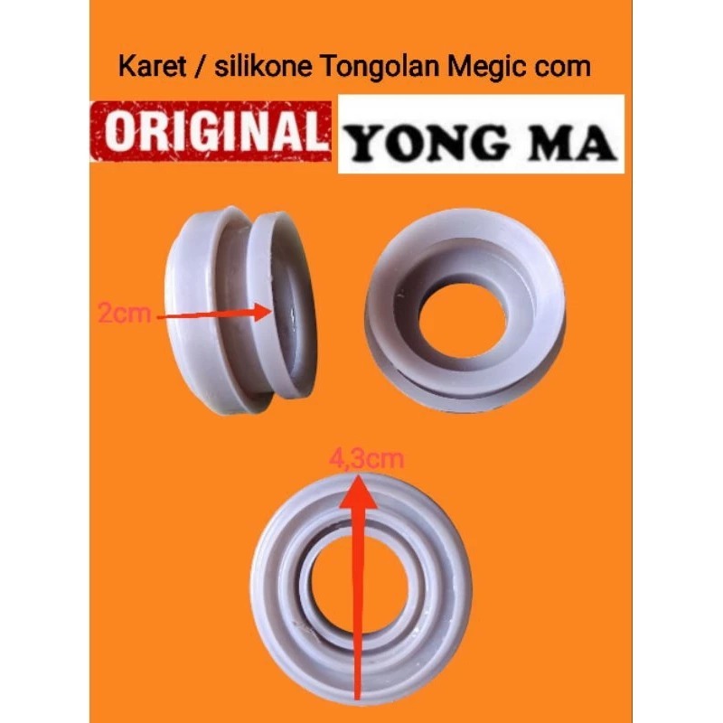 KARET LUBANG UAP AIR TONGOLAN YONG MA MAGIC COM SMC8033 SMC8017 ORIGINAL