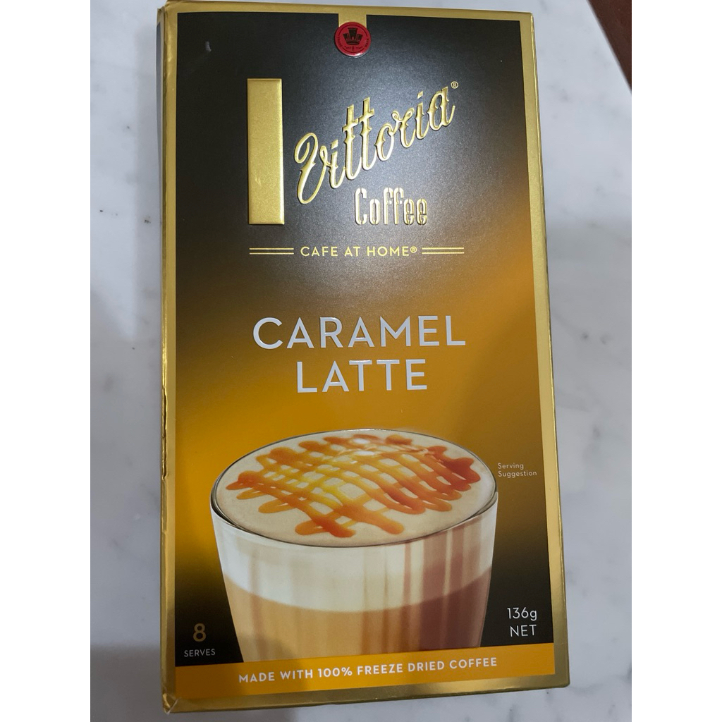 Vittoria Coffee Instant Caramel Latte