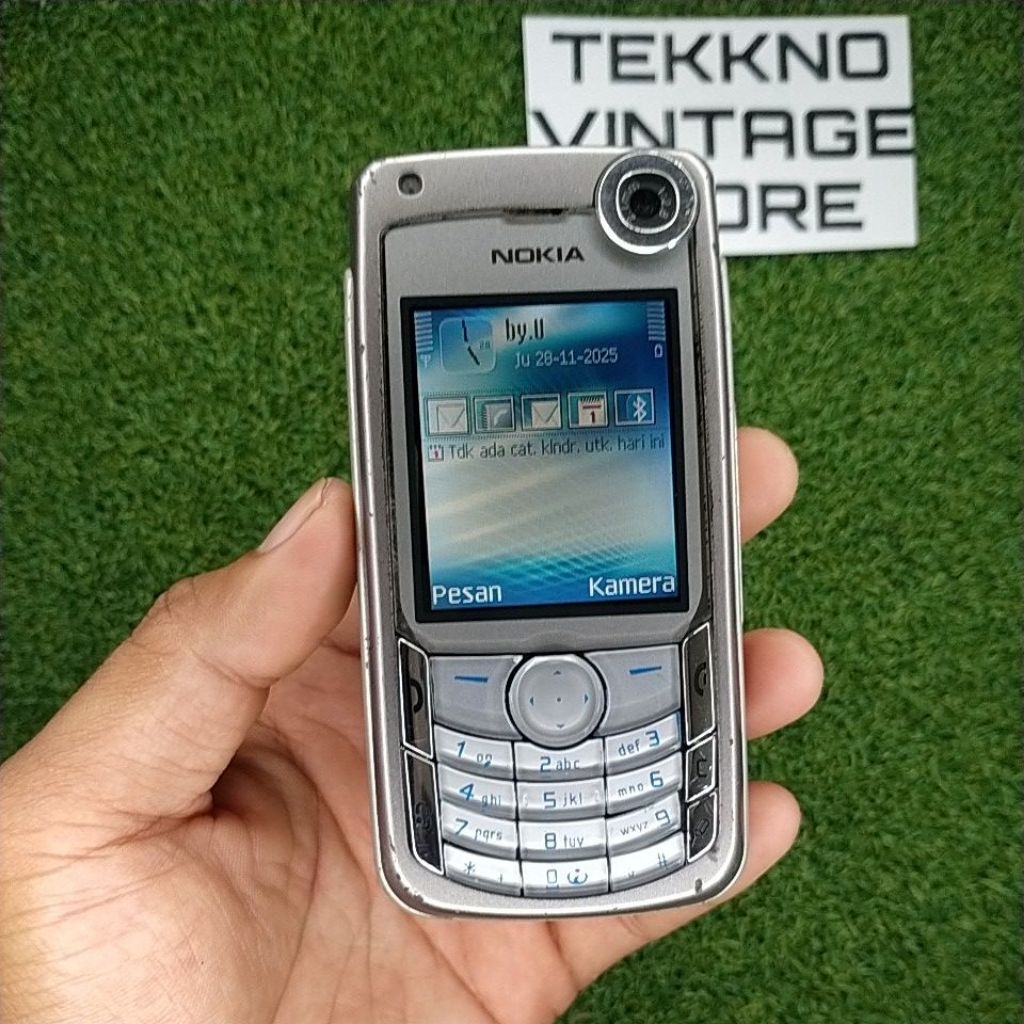 Hp Jadul Nokia 6680 Kamera Depan Belakang Unik Langka Original