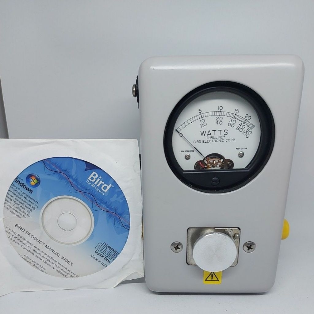 Wattmeter Thruline Bird model 43