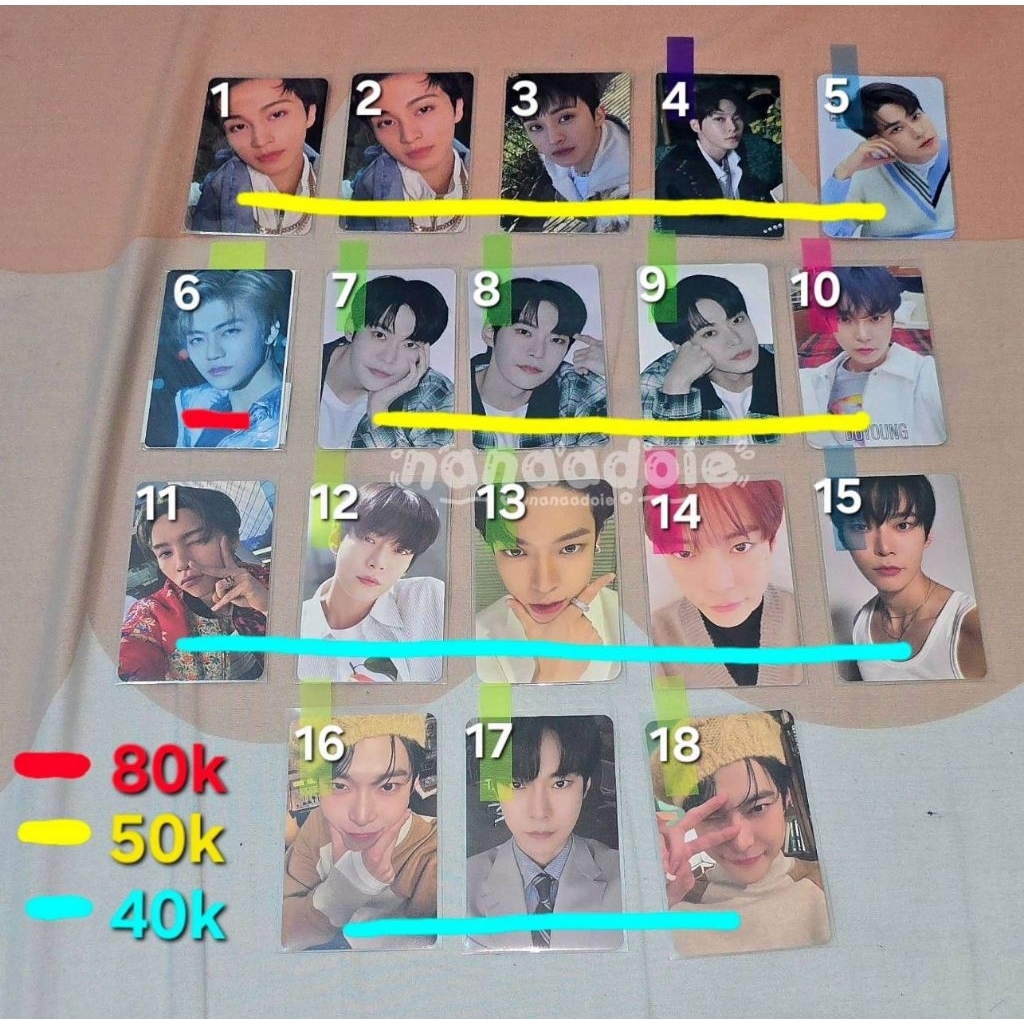 pc nct dream 127 mark doyoung johnny jaemin firstfruit cashbee the link perfume walk