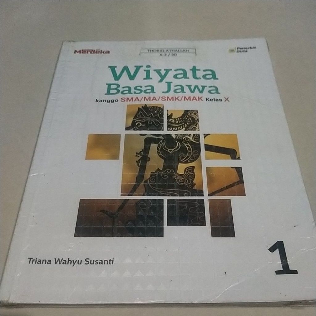 WIYATA BASA JAWA SMA/SMK KELAS X KURIKULUM MERDEKA