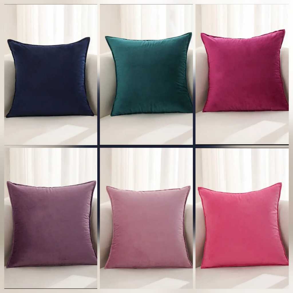 Sarung Bantal Sofa Polos Suede, Sarung Bantal sarung Bantal Kursi Sofa