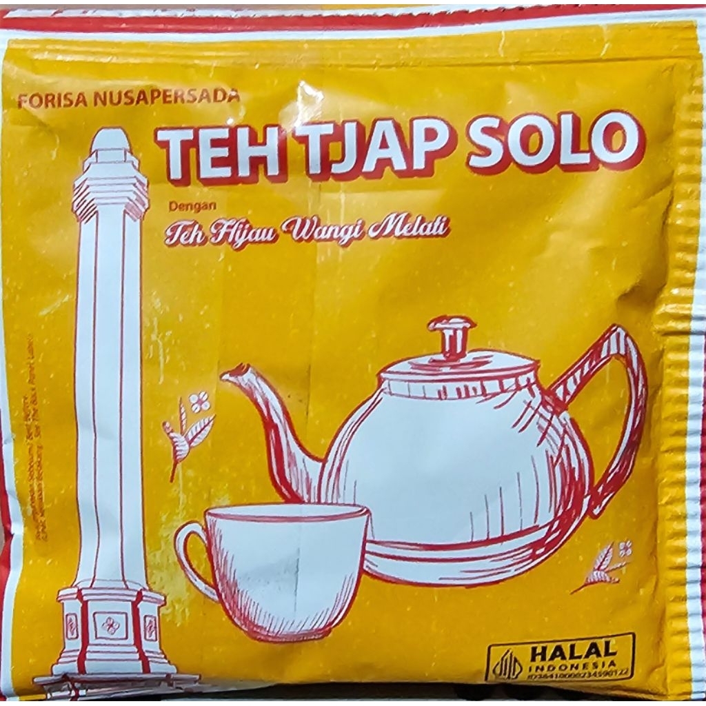 [5 Sachet] Teh Tjap Solo - Minuman Teh Bubuk Instan