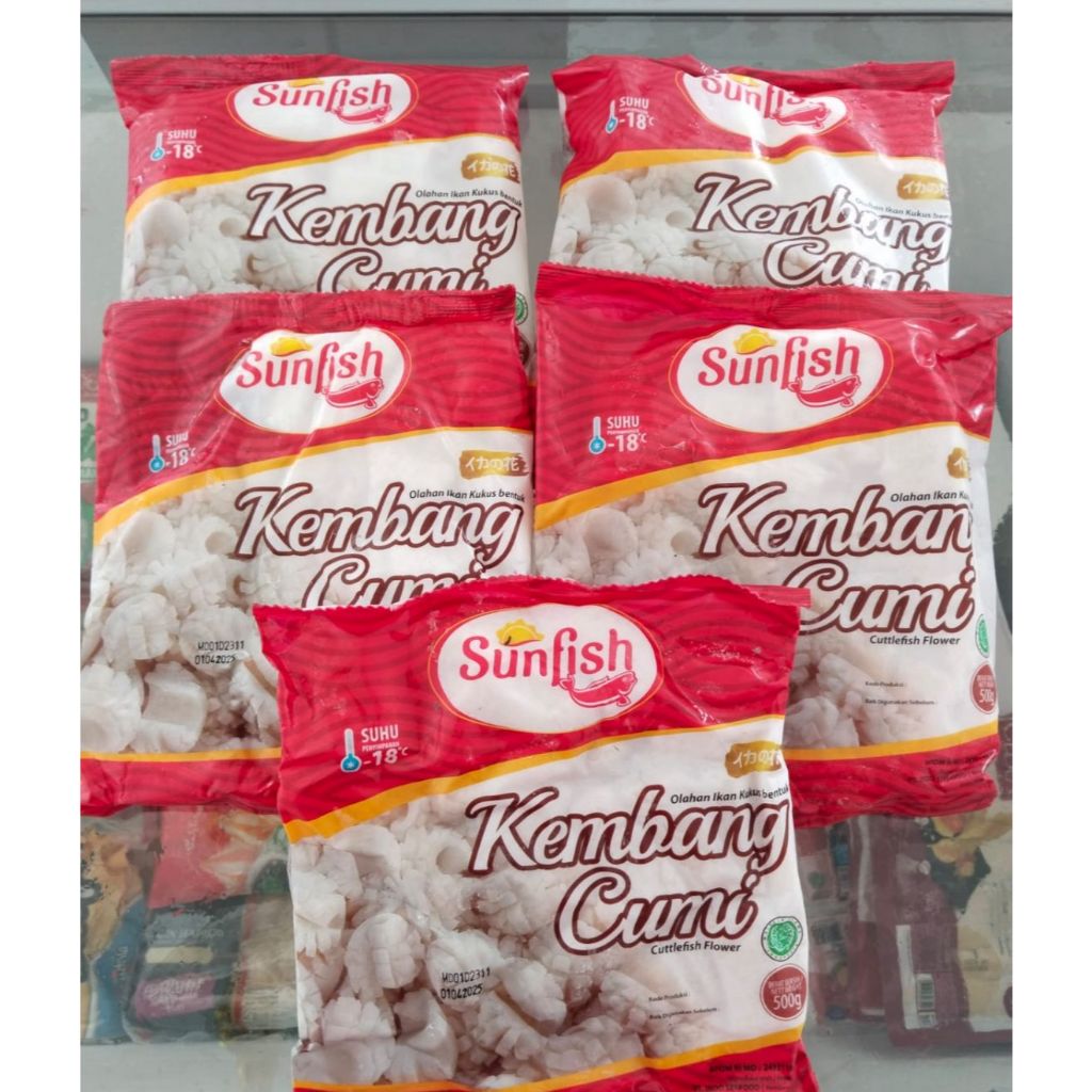 SUNFISH Kembang Cumi Frozen Food