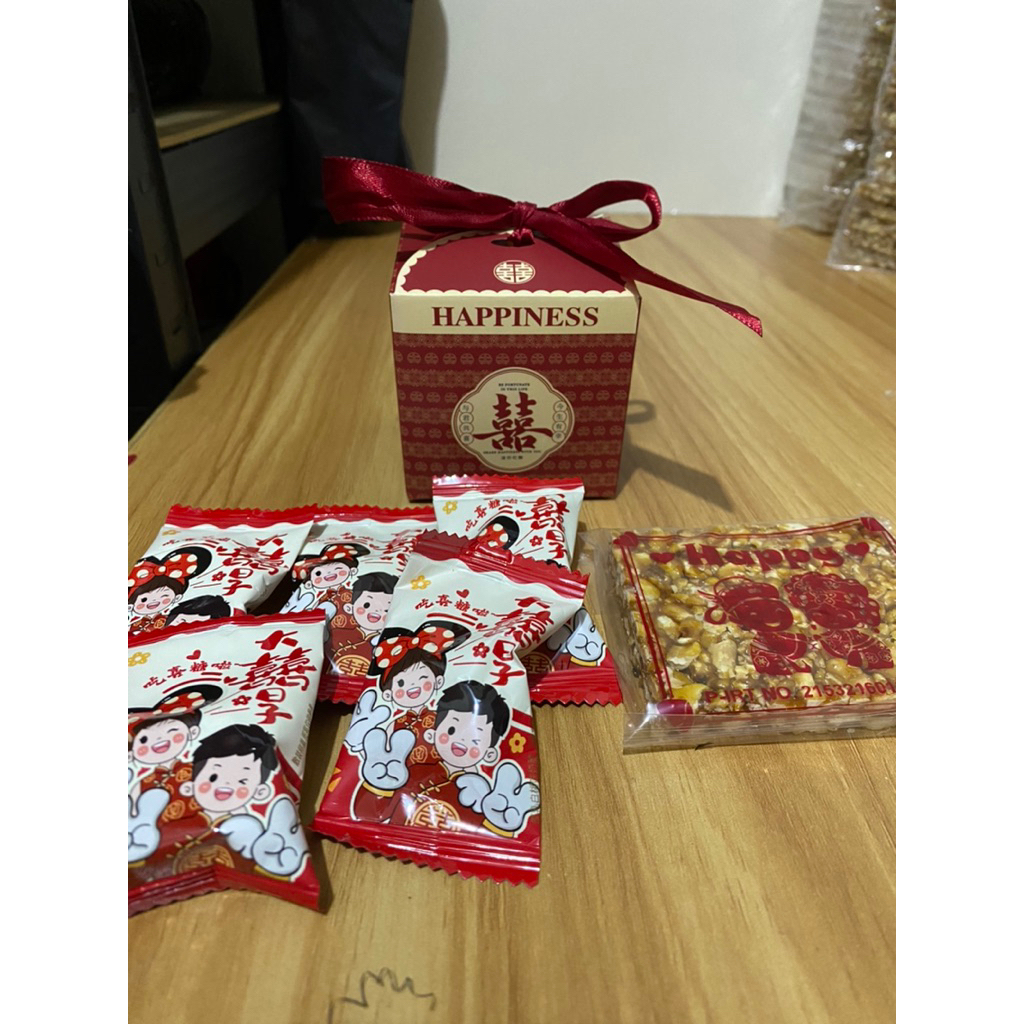 hampers sangjit / souvenir sangjit / hampers sangjit permen