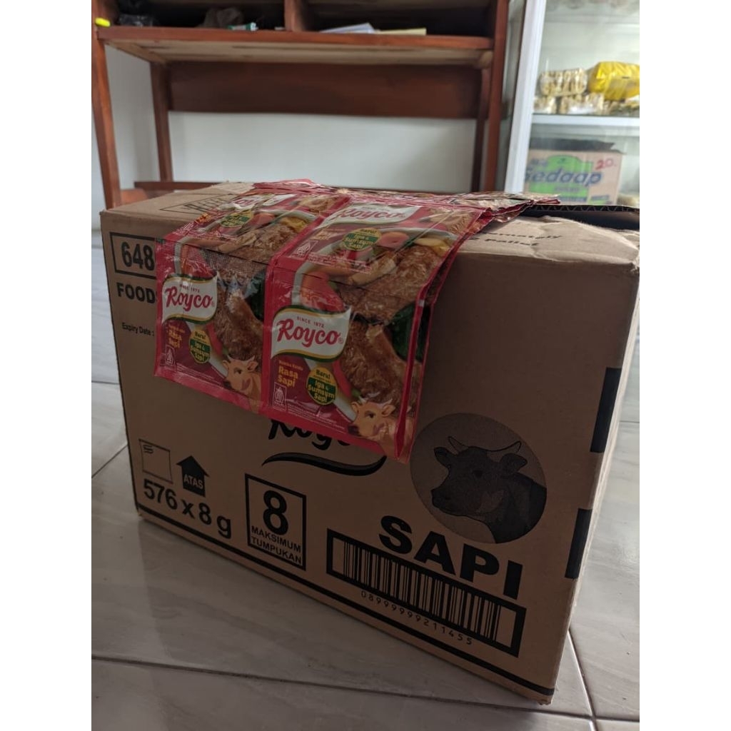 Royco sapi 1 dus isi 576pcs