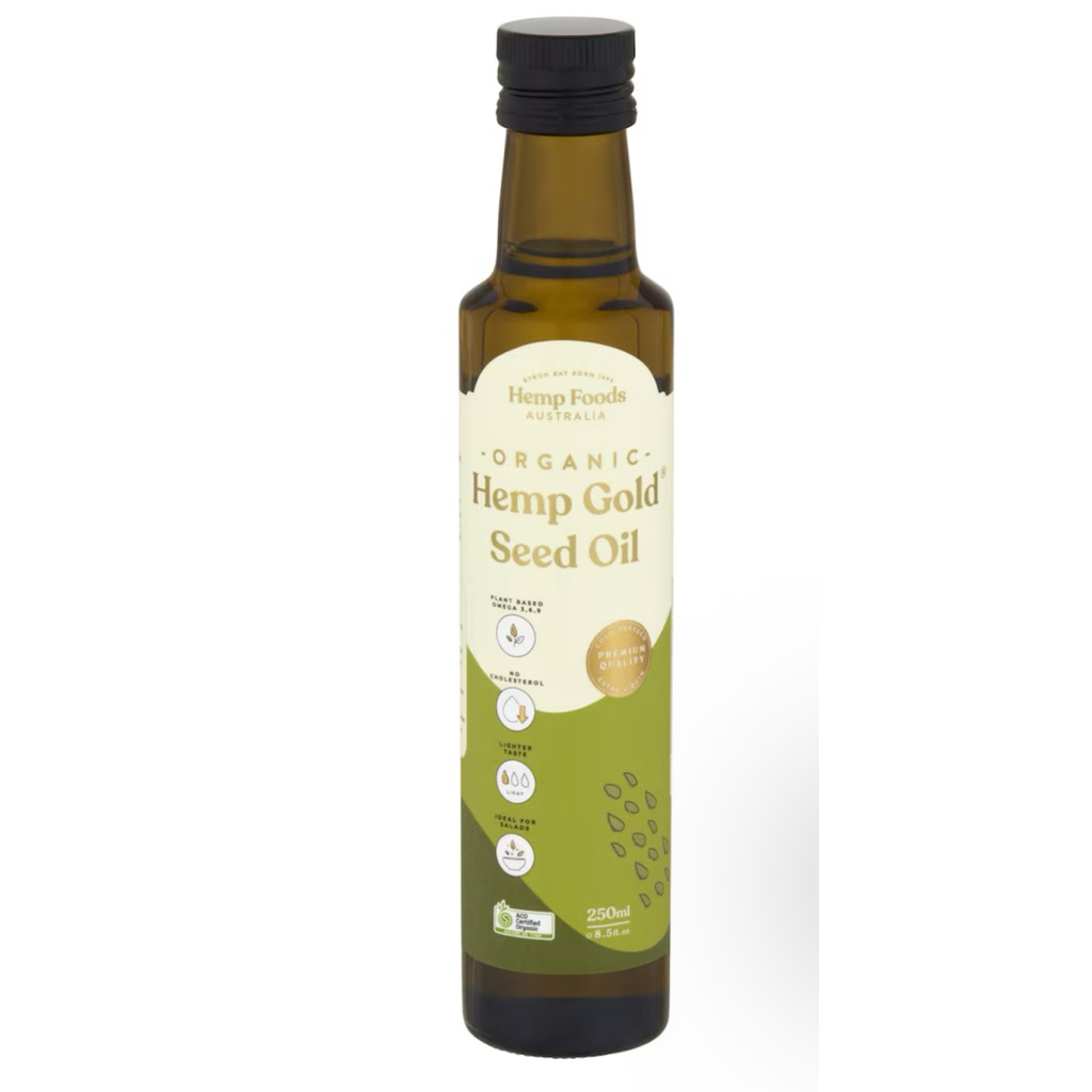 Hemp Organic Gold Seed Oil 250mL