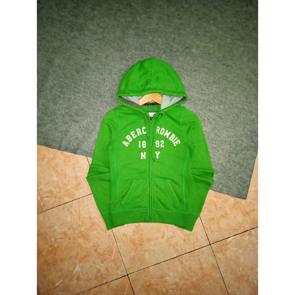 ZIPPER ABERCROMBIE HIJAU