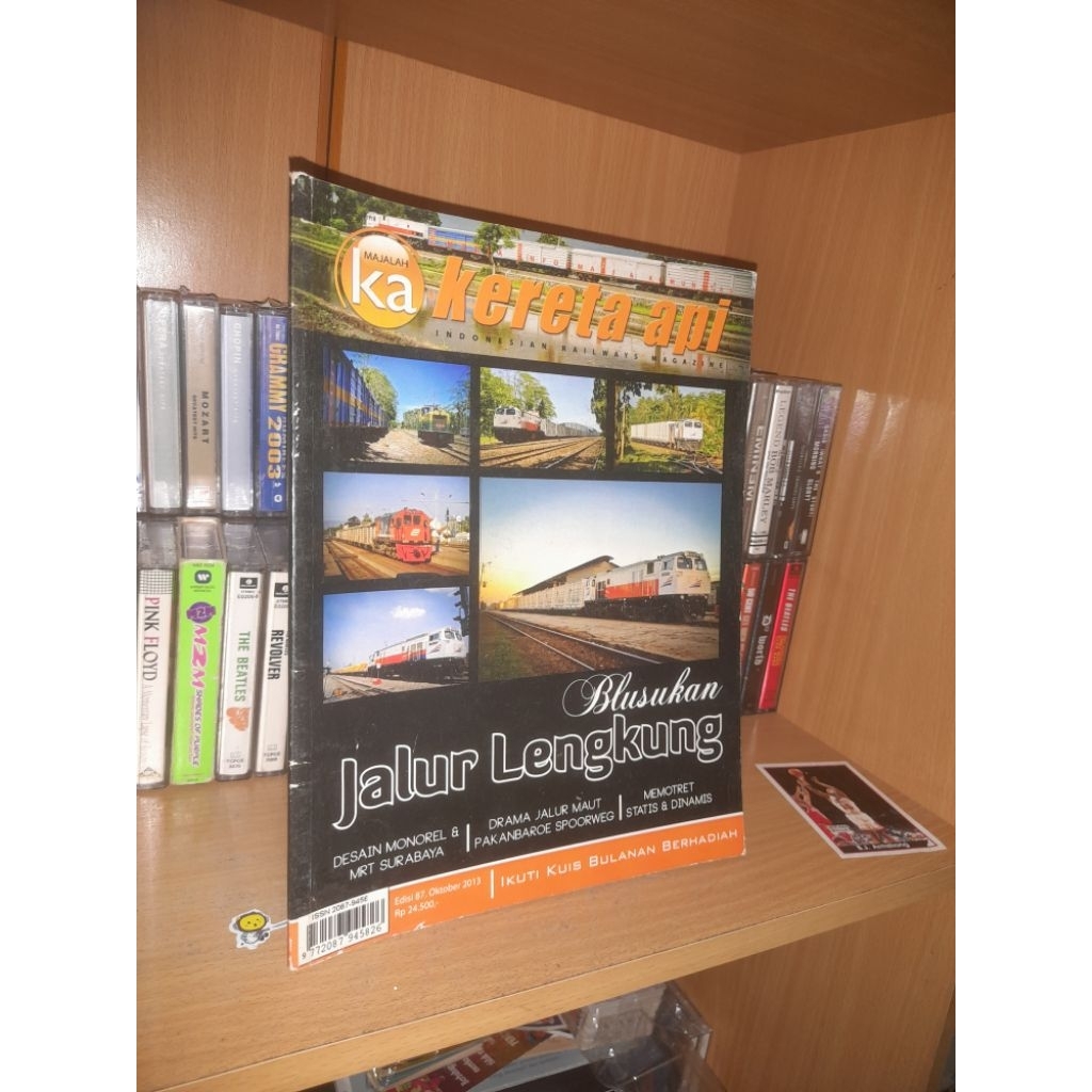 Majalah Kereta Api edisi Oktober 2013