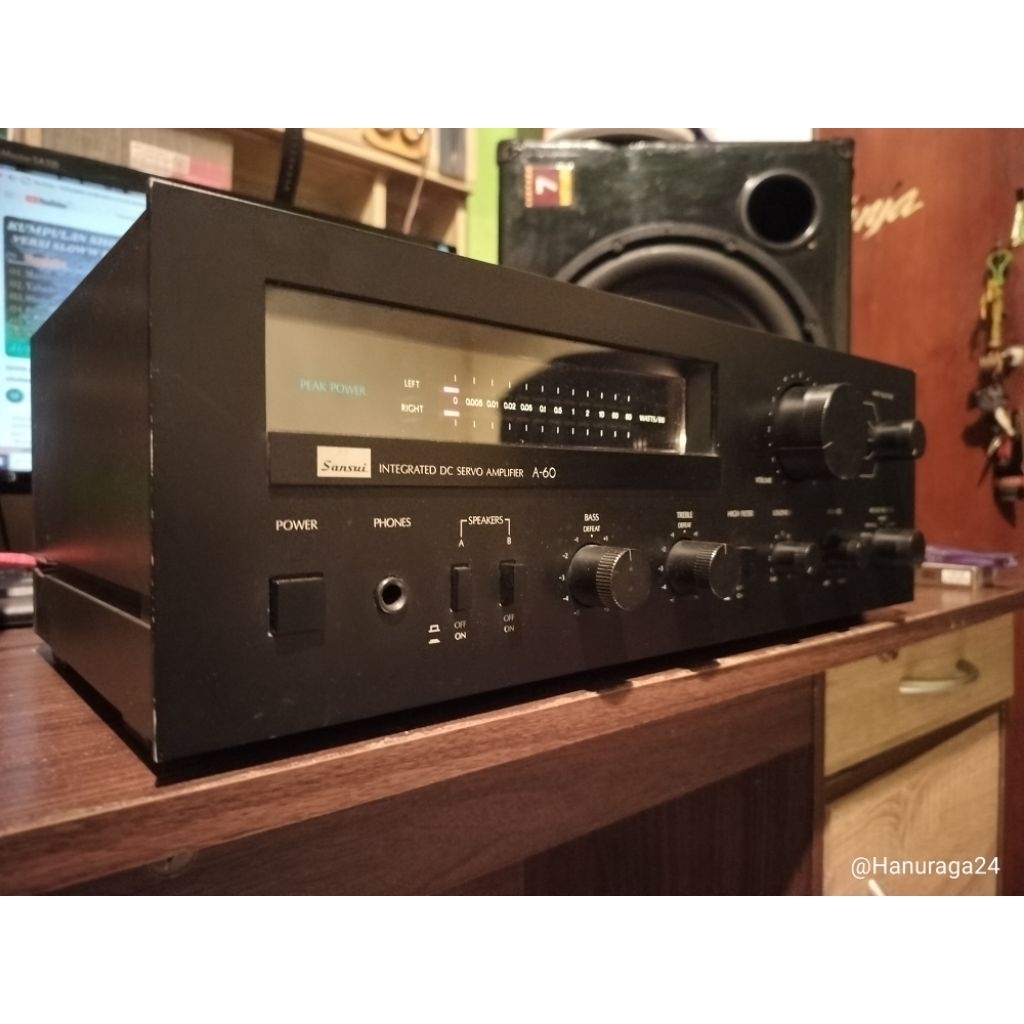 Amplifier sansui A60/ampli sansui/ampli stereo sansui