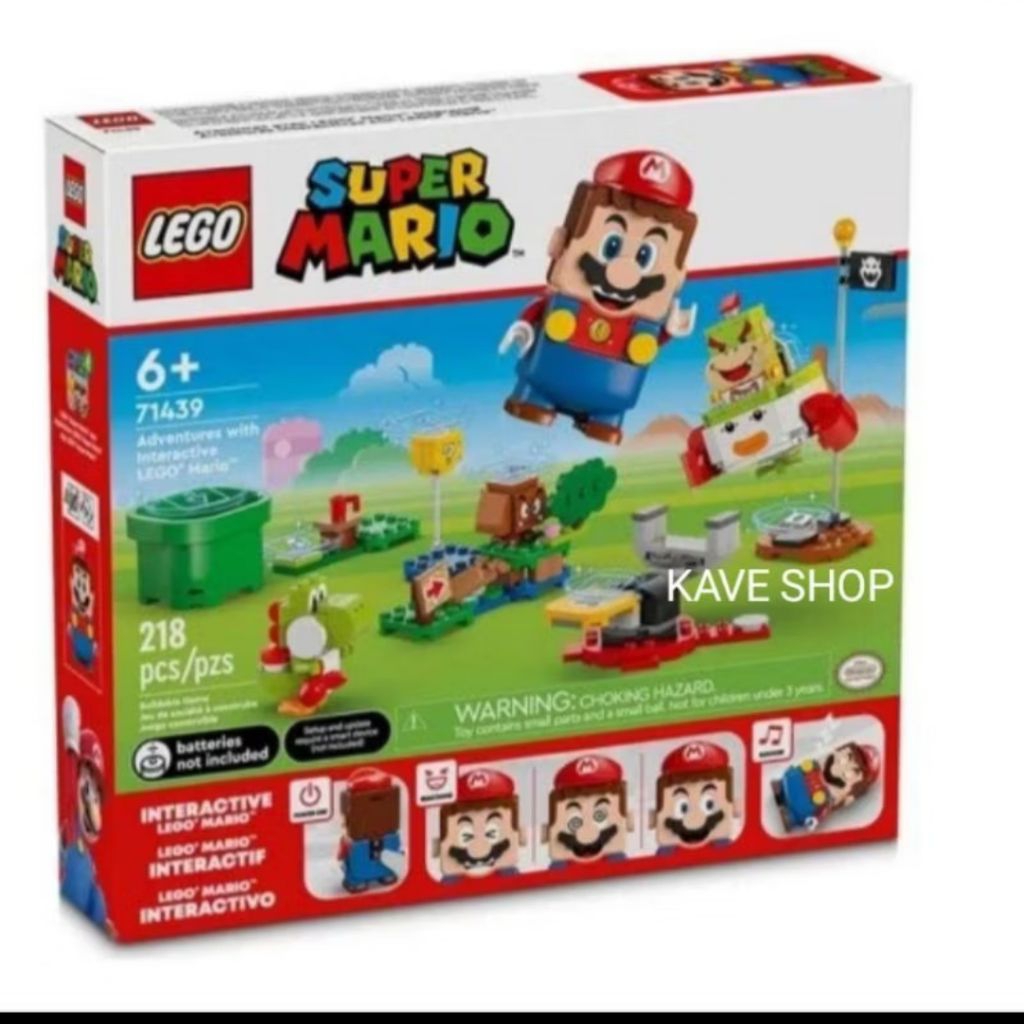 LEGO 71360 Super Mario : Adventure with Mario / LEGO 71423 Super Mario : Dry Bowser Castle Battle / 