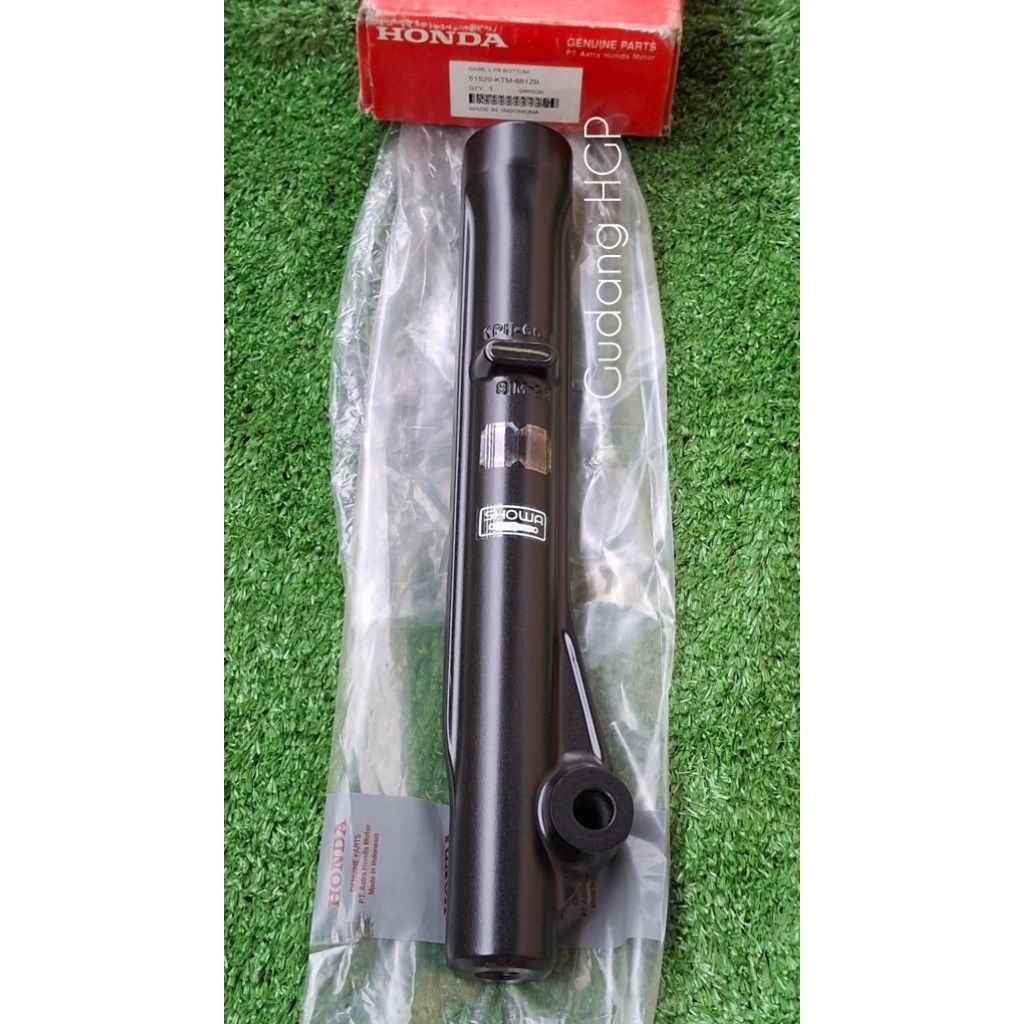 Case L Front Bottom Black Tabung Shock Kiri Supra X 125 Batman Karisma Supra Fit New 51520-KTM-881ZB