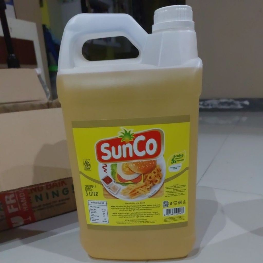 Sunco minyak goreng 5Liter