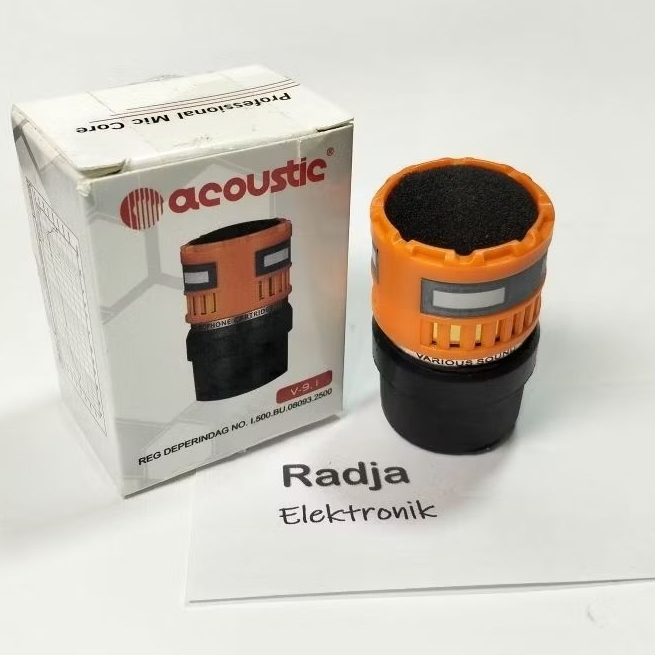 Spool Mic Acoustic V91 spul mik acoustic V 9.1 V9.1 wireless dan kabel vocal sensitif bagus asli ori
