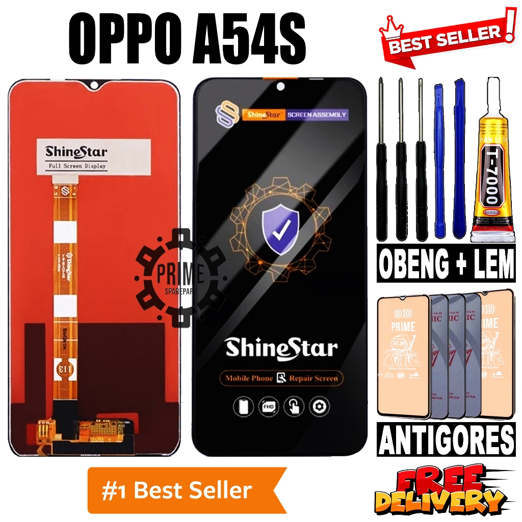 LCD TOUCHSCREEN OPPO A54S ORIGINAL SHINESTAR LCD OPPO A54S FULLSET