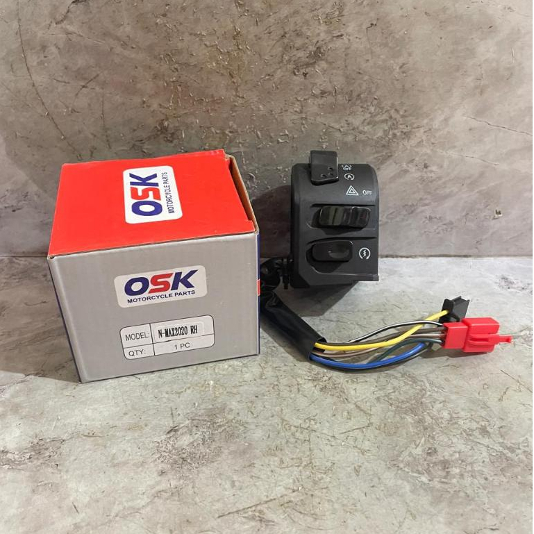 SAKLAR KANAN HOLDER KANAN NEW NMAX 2020 AEROX NEW CONNECTED 2021 HAZARD