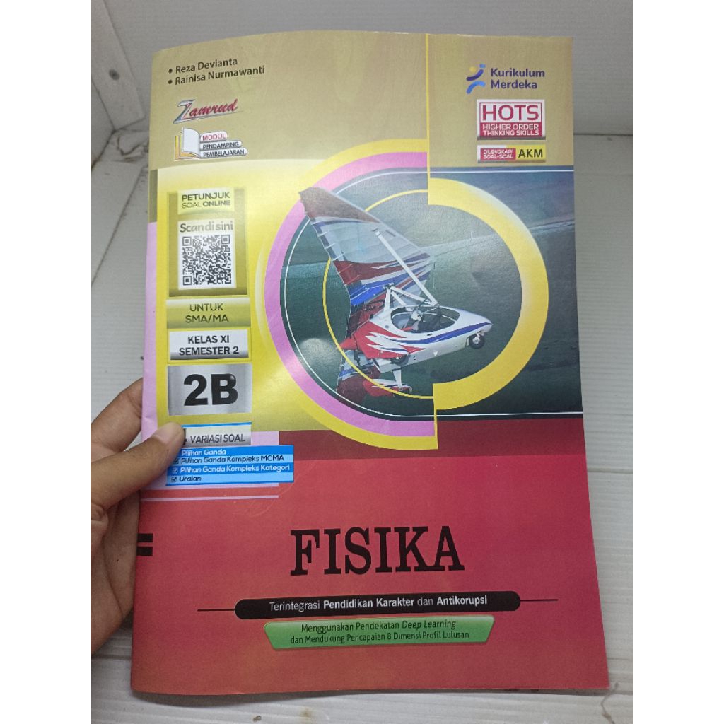LKS SMA/MA FISIKA KELAS 11 SEMESTER 2  KURIKULUM MERDEKA