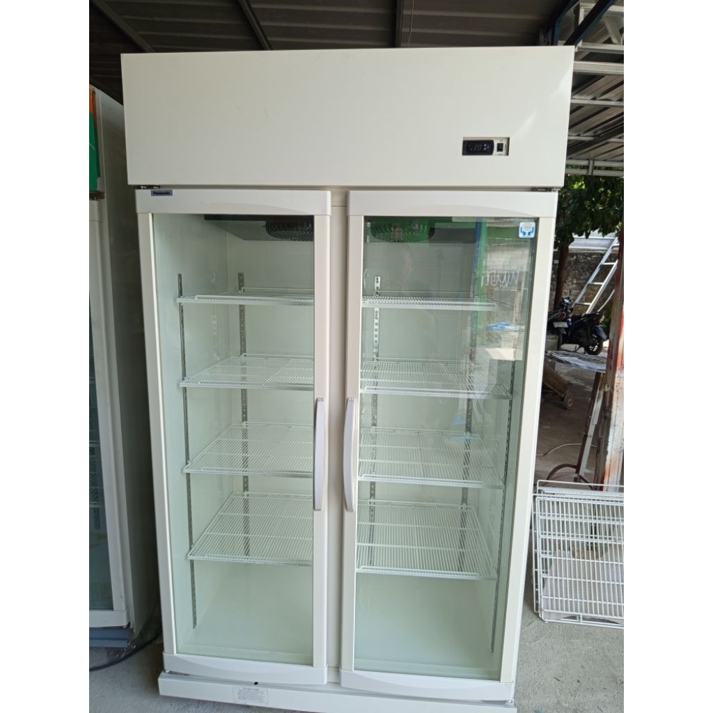 SHOWCASE CHILLER 2 PINTU/SHOWCASE 2 PINTU BEKAS