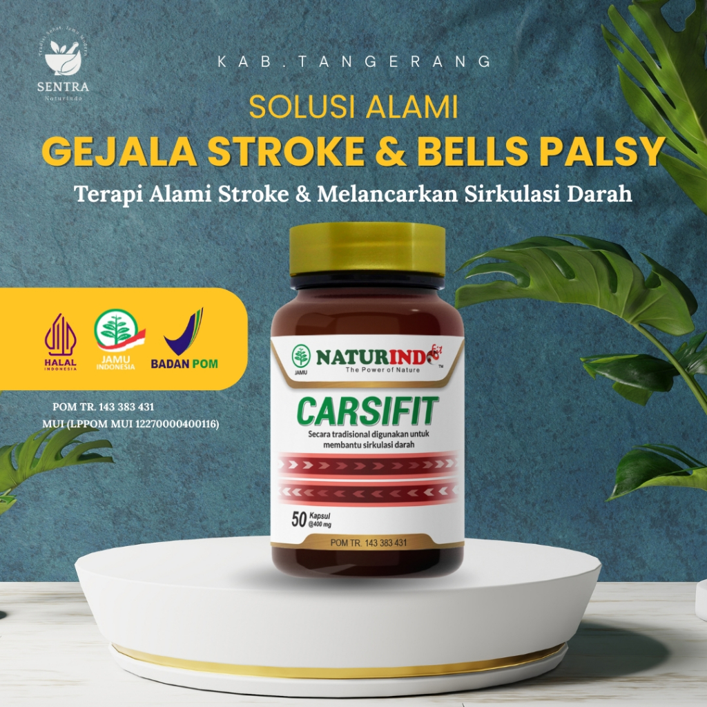 Carsifit Naturindo Herbal Stroke Pasca Stroke