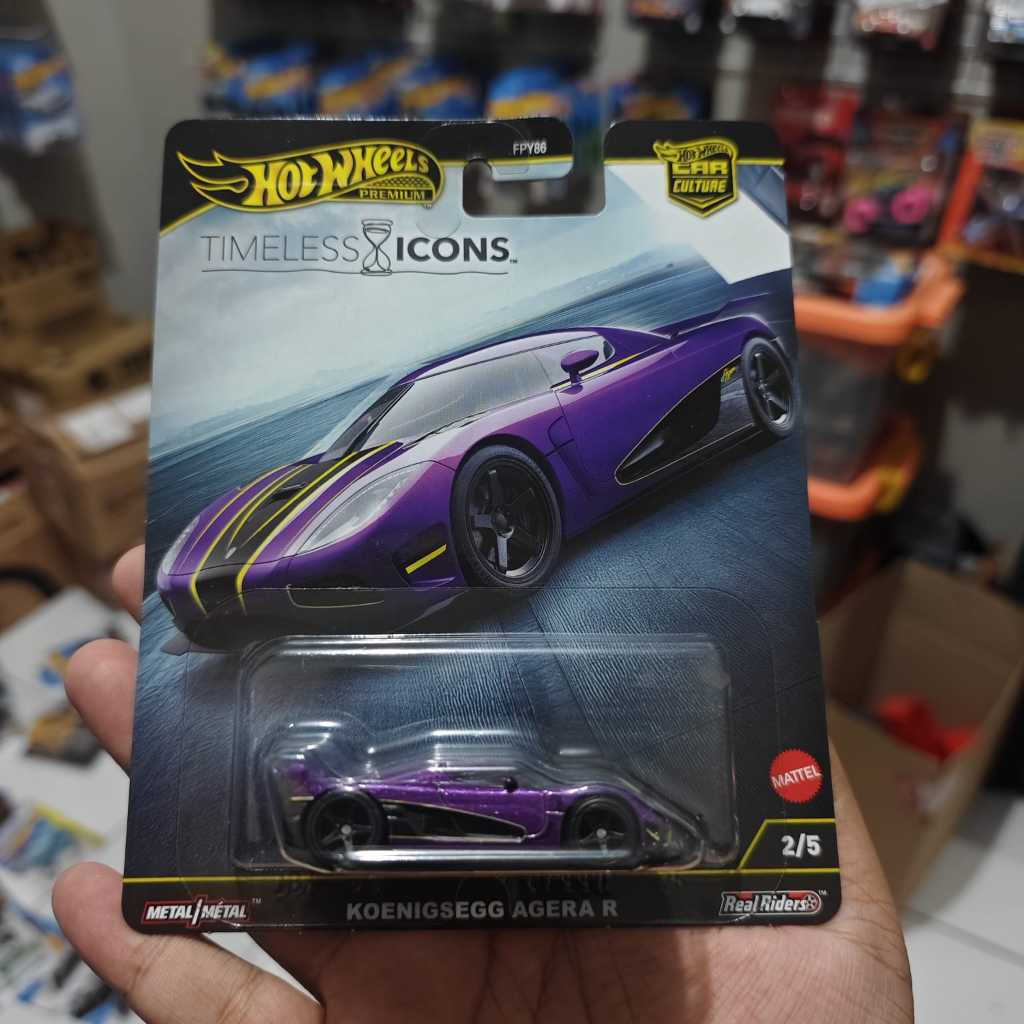 Hot Wheels Premium Timeless Icons Koenigsegg Agera R