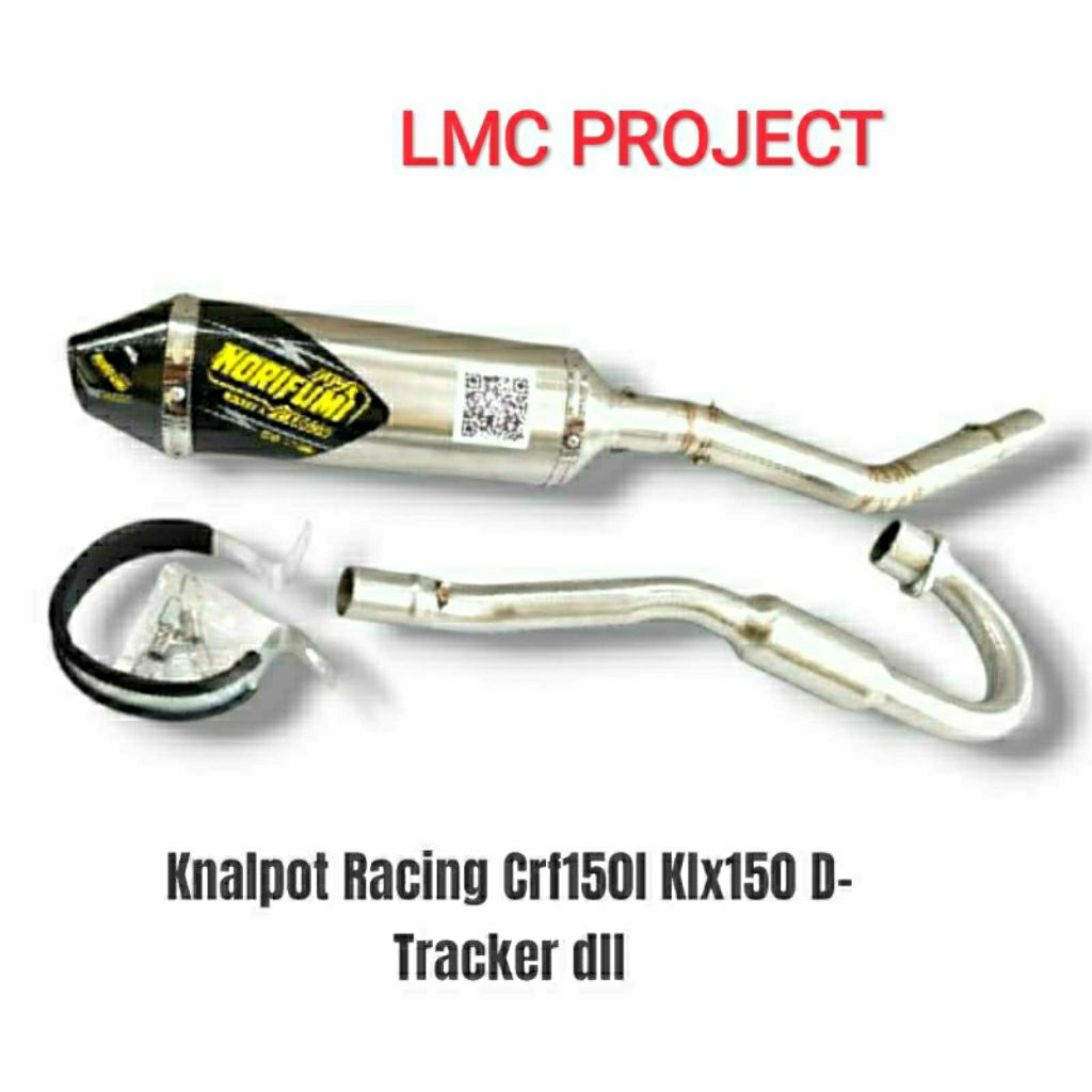 Knalpot Racing Norifumi Nurifumi Rocket 4 CRF 150L KLX 150 D-TRACKER VIAR CX 150