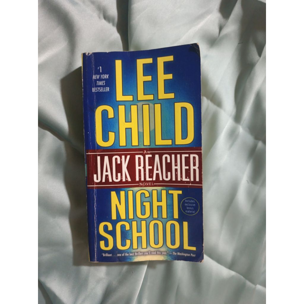 Novel Impor Night School karya Lee Child
