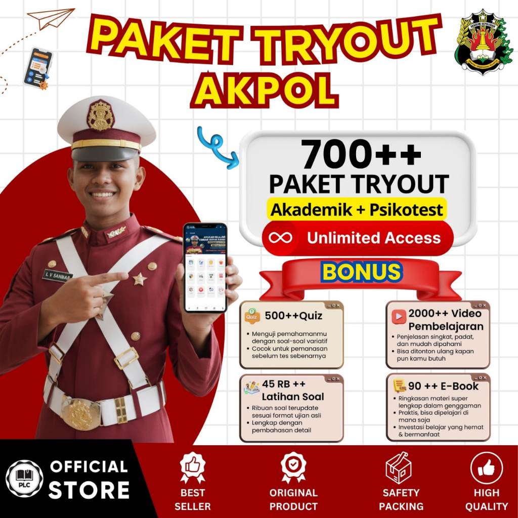 PLC - Tryout Online AKPOL 2026 – Aplikasi CAT Online, Tryout & Akun Belajar Lengkap
