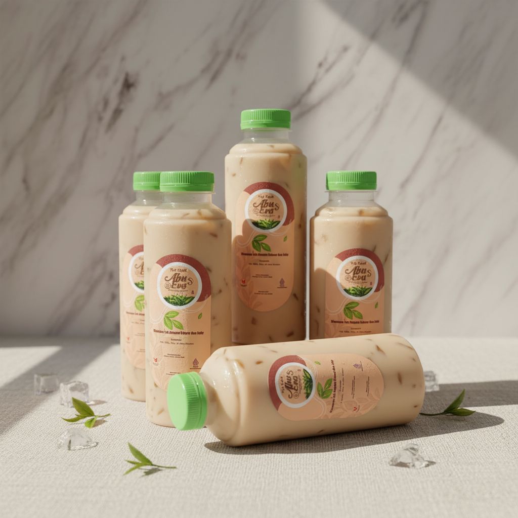 Teh Tarik Jelly Abu Eva Botol beli 25 Bonus 1