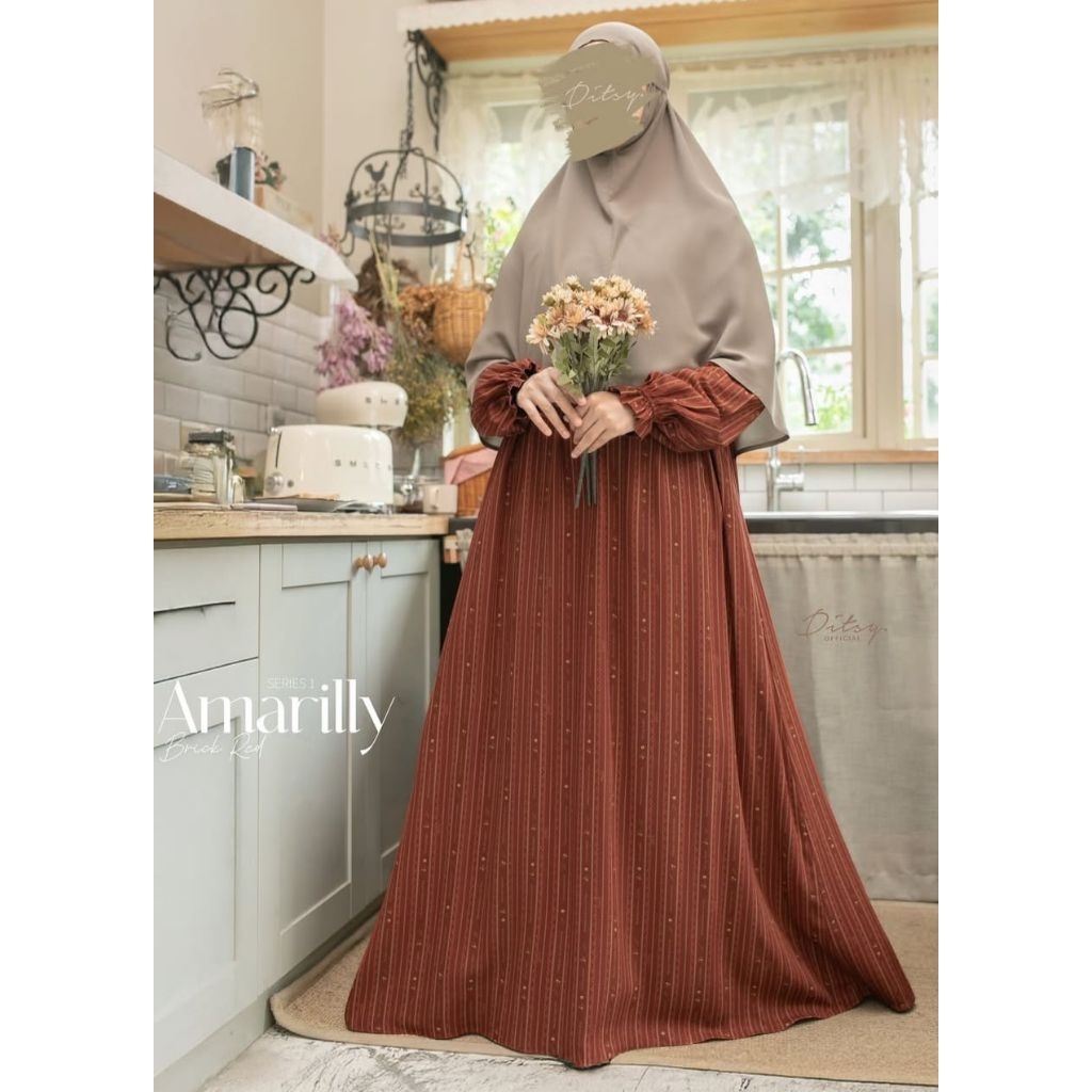 Siap Kirim Ditsy New Desember Jumbo 2025  Nightgown Official XXL XXXL,