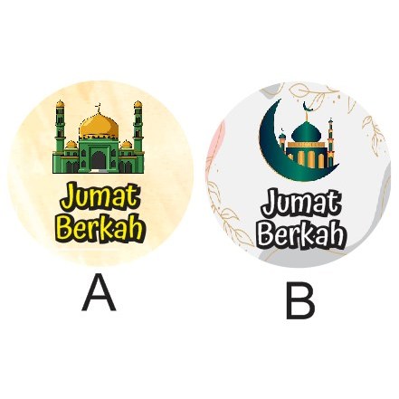 stiker jumat berkah