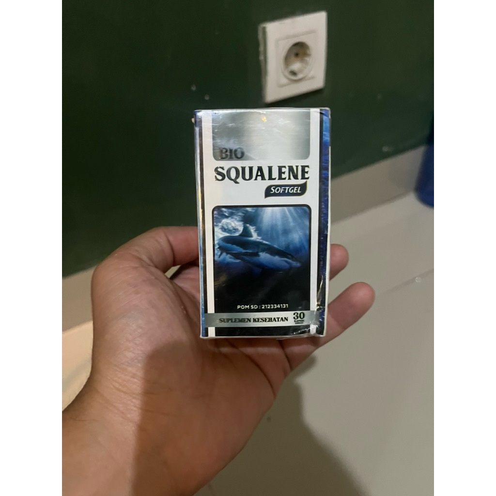 Bio Squalene Original Softgel Minyak Hati Ikan Hiu 100% Original