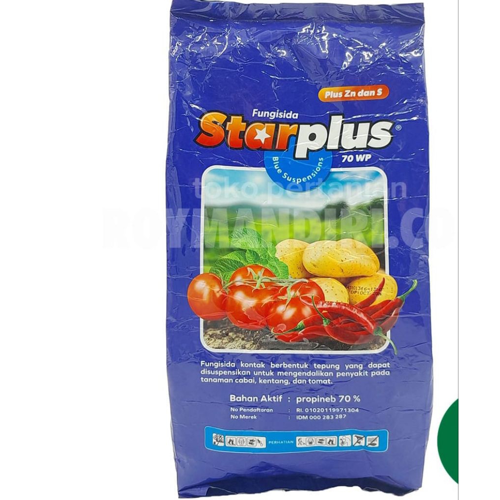 Fungisida Starplus 70wp Gph Bahan Aktif Propineb70%