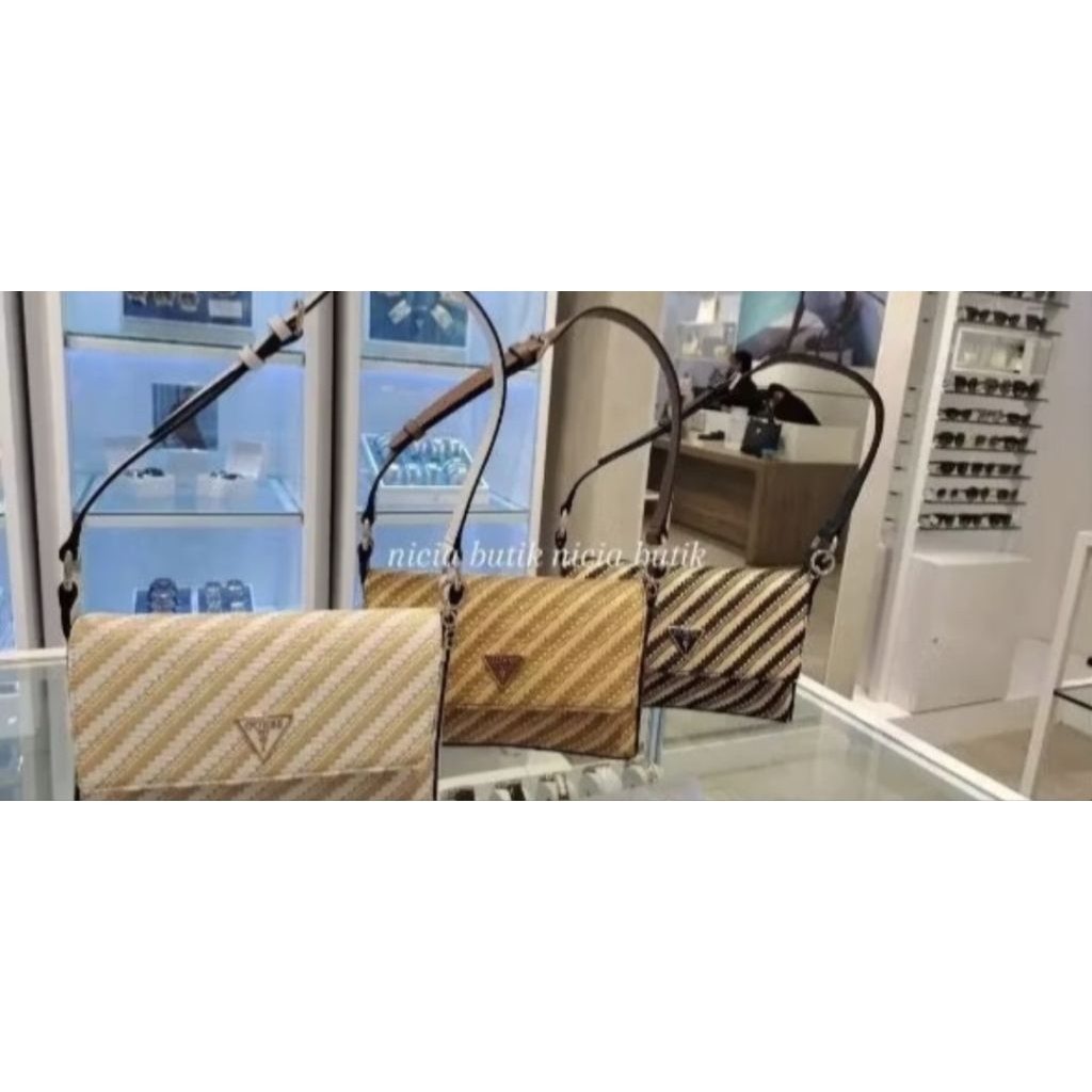 tas guess anyam medium