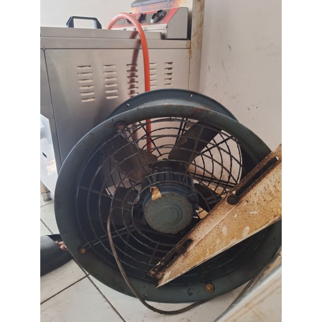 exhaust fan CKE type fa 40 Y  16 inch bekas | CKE Drum Fan 16 inch bekas
