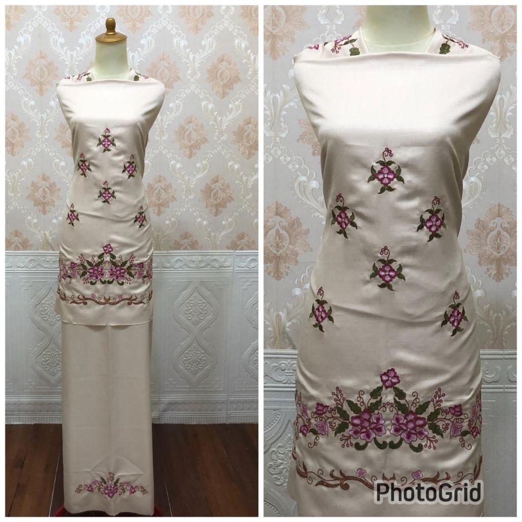 bahan/ bakal baju kurung Bukittinggi