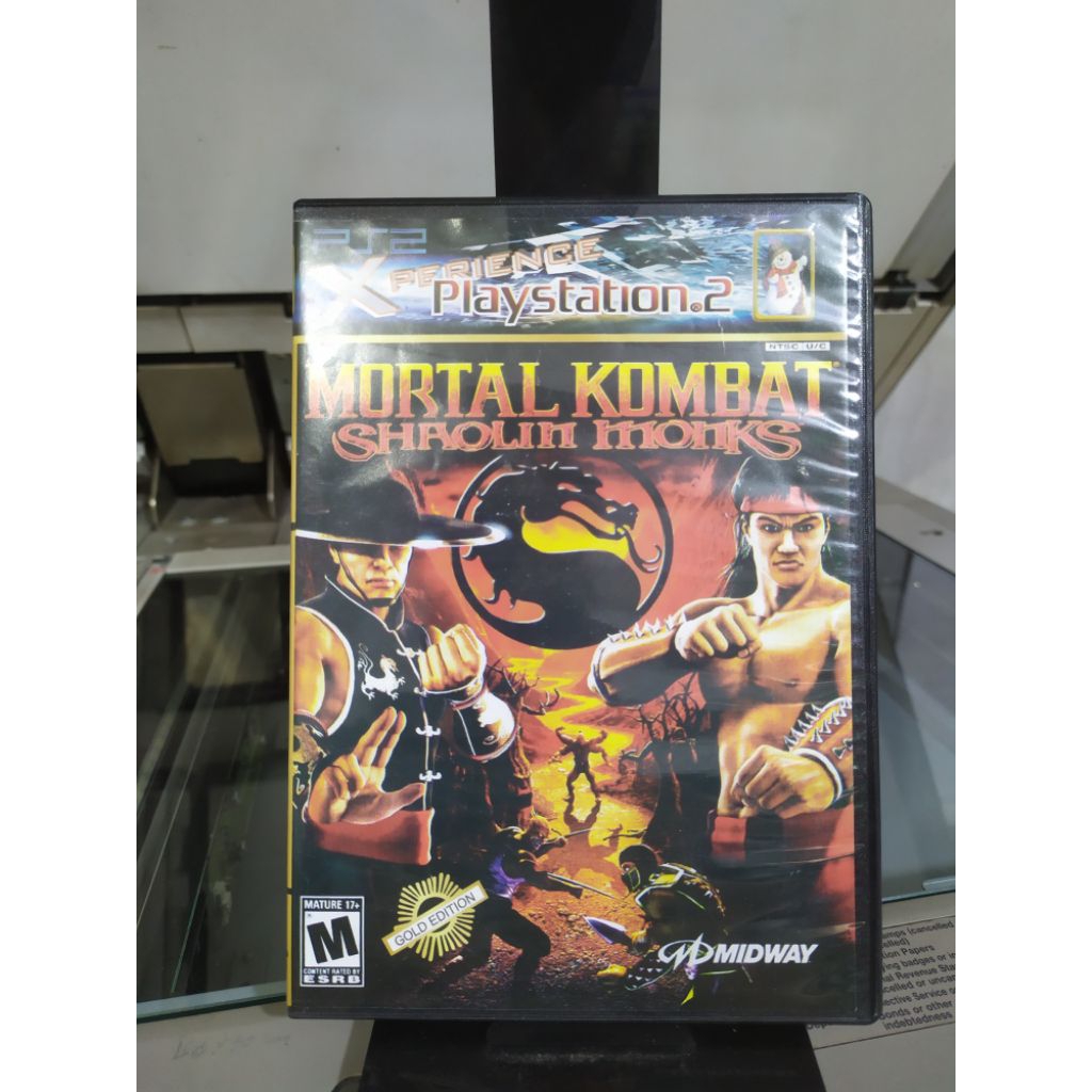 CD PS 2 Mortal kombat Shaolin monks