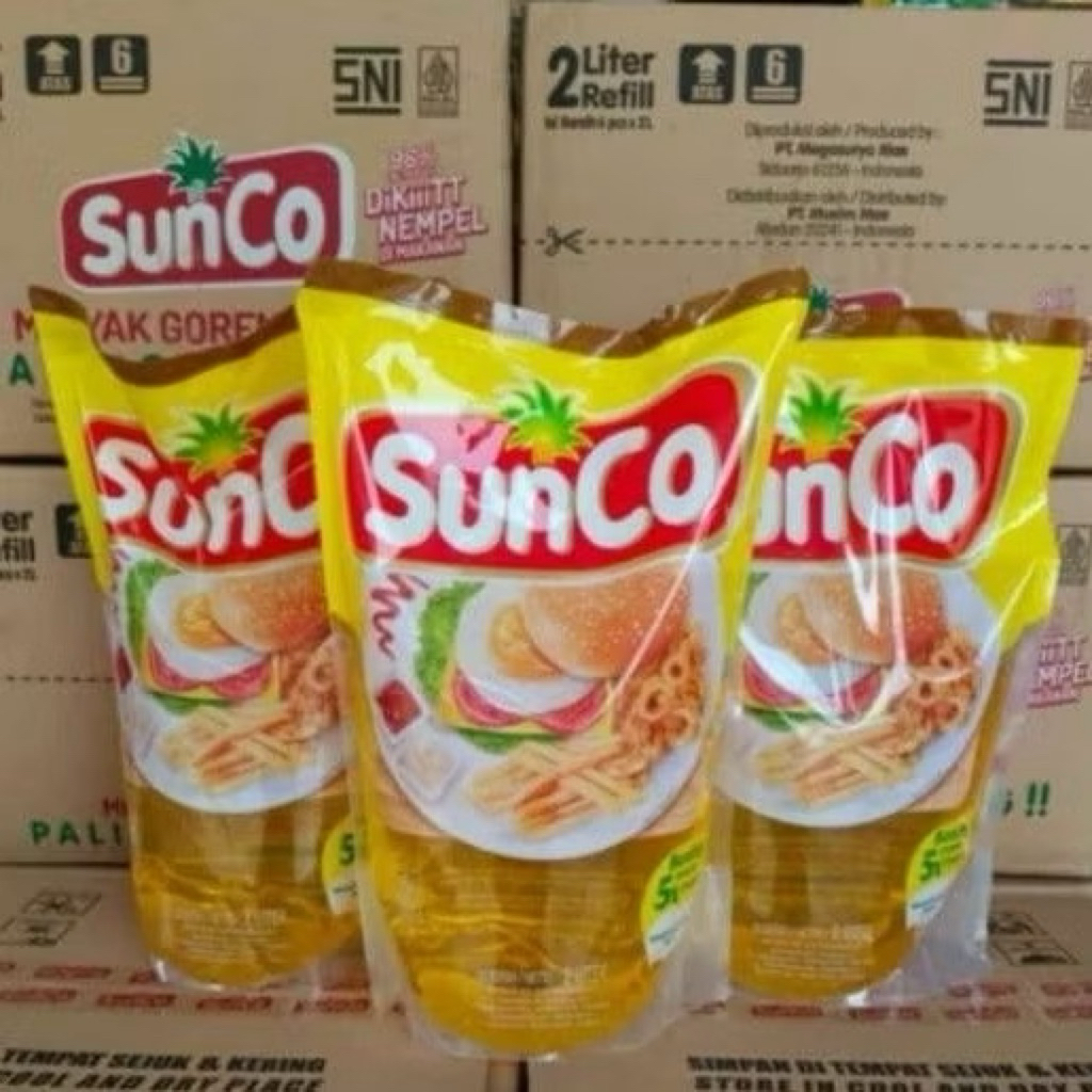 1 KARTON SUNCO 2 LITER isi 6 MINYAK GORENG MURAH