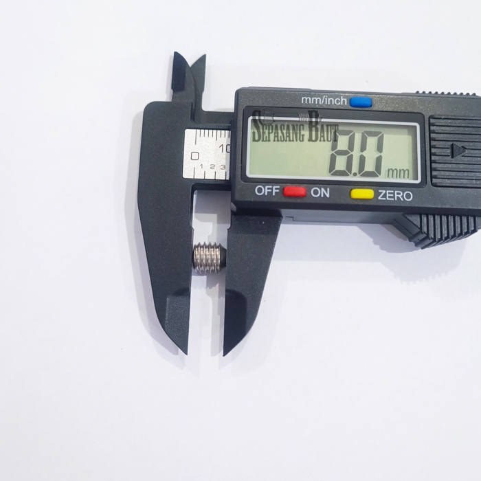 M8 x 8 Baut L Tanam L Set Stainless 304 M8x8