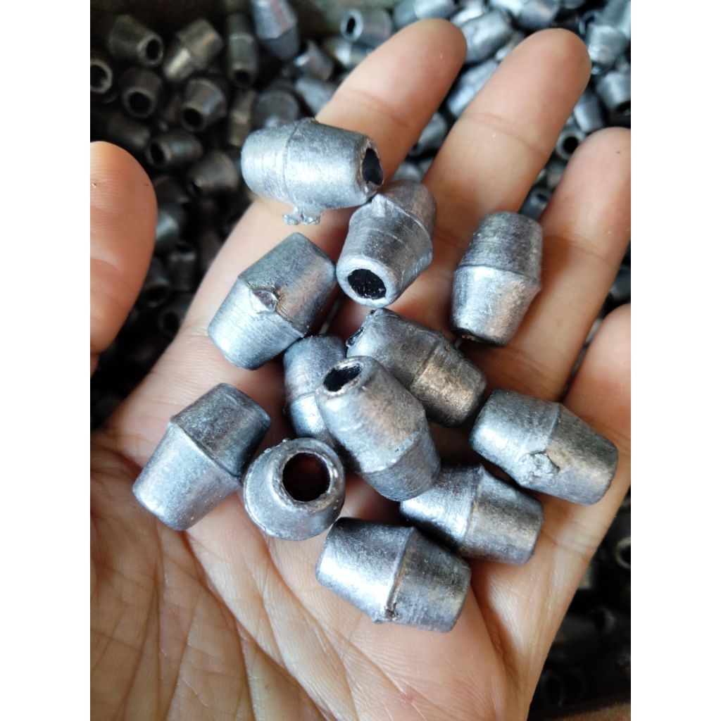 Timah Melinjo | Timbel Melinjo | Timah Pemberat Jaring Ikan.